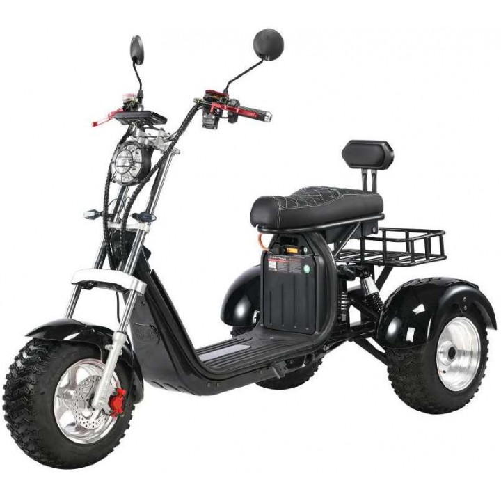 Elektrinis triratis čioperis motoroleris citycoco MX-4000w 